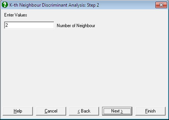 K-th Neighbour Discriminant Analysis