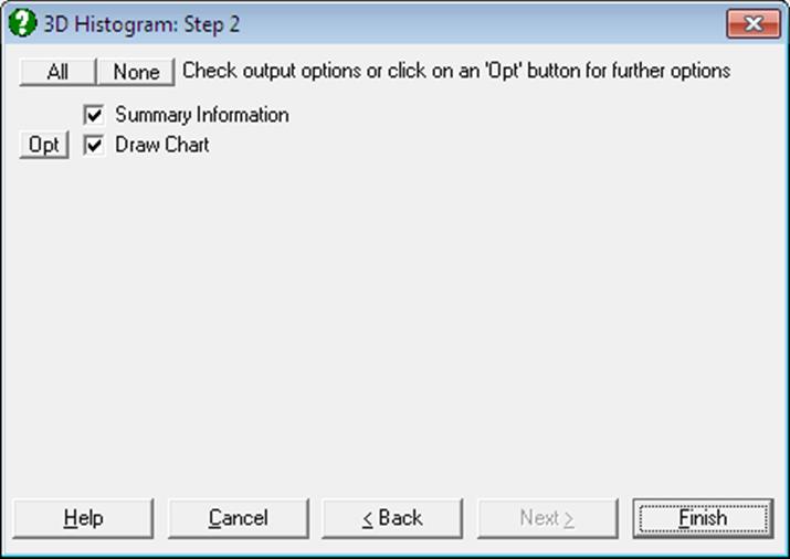 3D Histogram