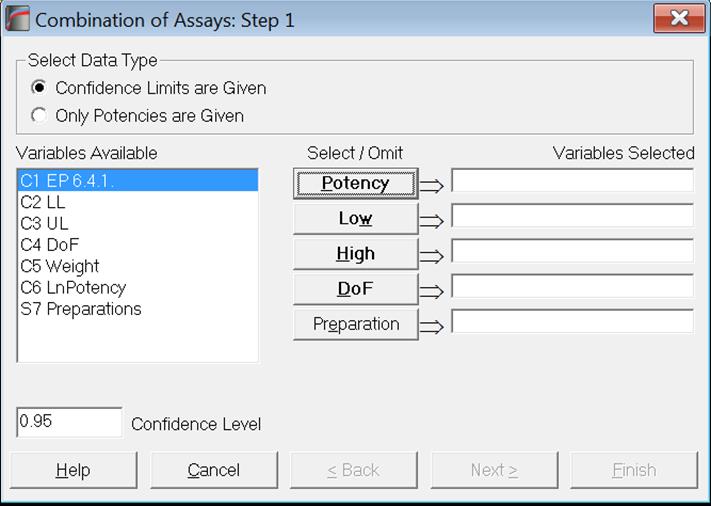 Bioassay Analysis-Combination of Assays