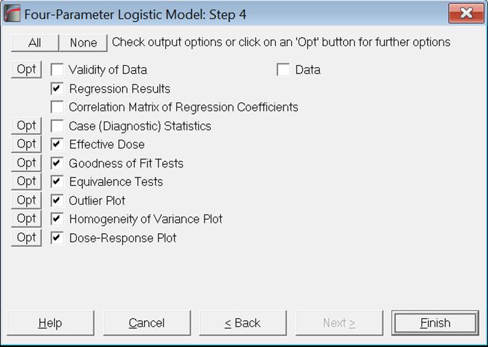 Bioassay Analysis-Four-Parameter Logistic Model