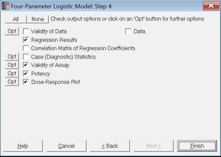 Bioassay Analysis-Four-Parameter Logistic Model