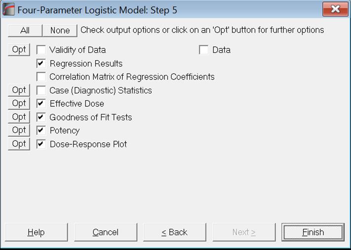 Bioassay Analysis-Four-Parameter Logistic Model