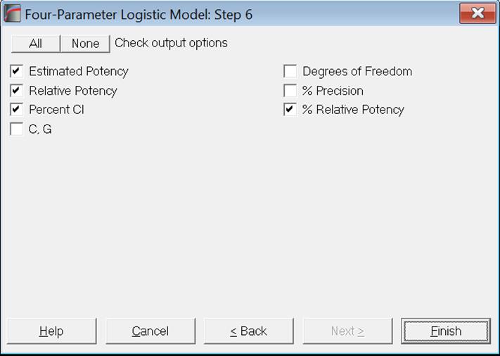 Bioassay Analysis-Four-Parameter Logistic Model