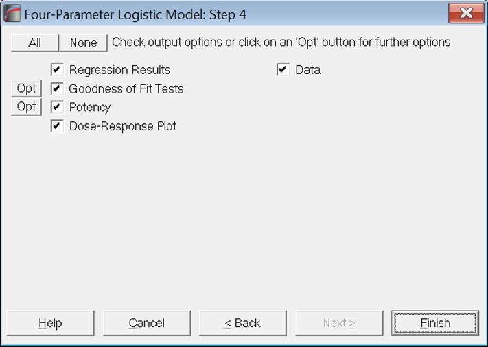 Bioassay Analysis-Four-Parameter Logistic Model