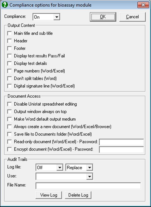 Bioassay Analysis-Overview