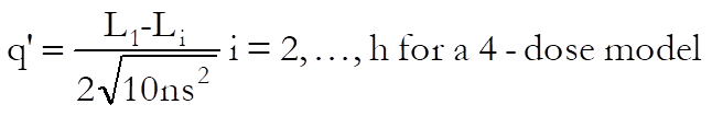 Bioassay Analysis-Parallel Line Method