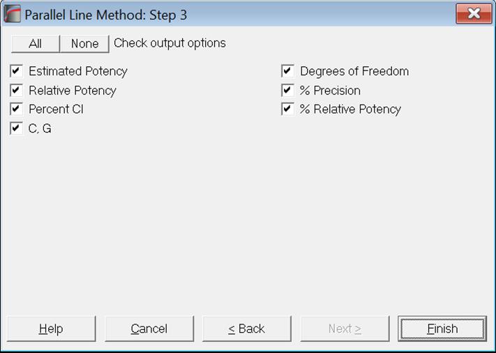 Bioassay Analysis-Parallel Line Method