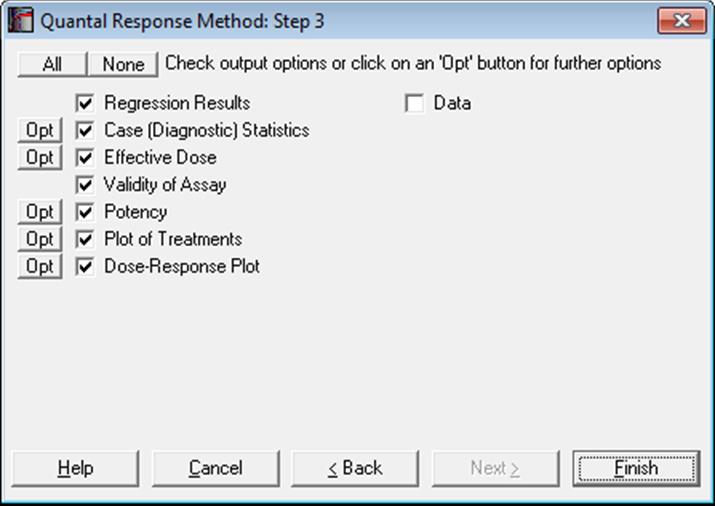 Bioassay Analysis-Quantal Response Method