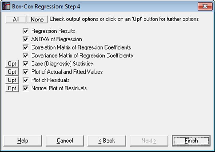 Box-Cox Regression