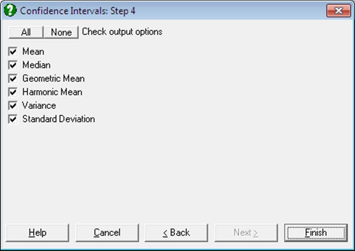 Confidence Intervals