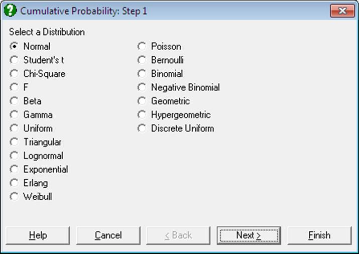 Distribution Functions