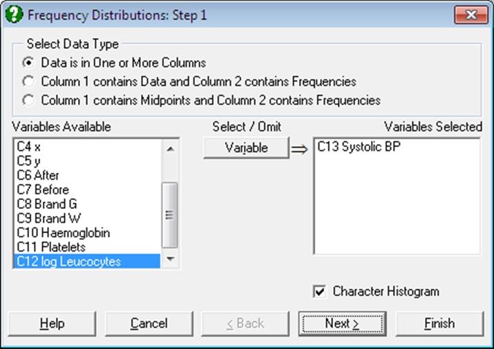 Frequency Distributions