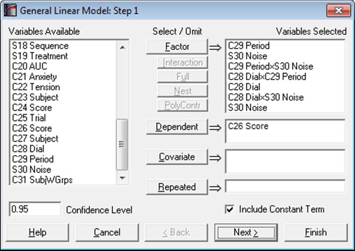 General Linear Model