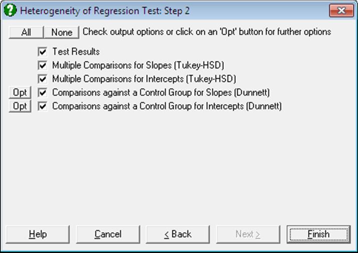 Heterogeneity of Regression