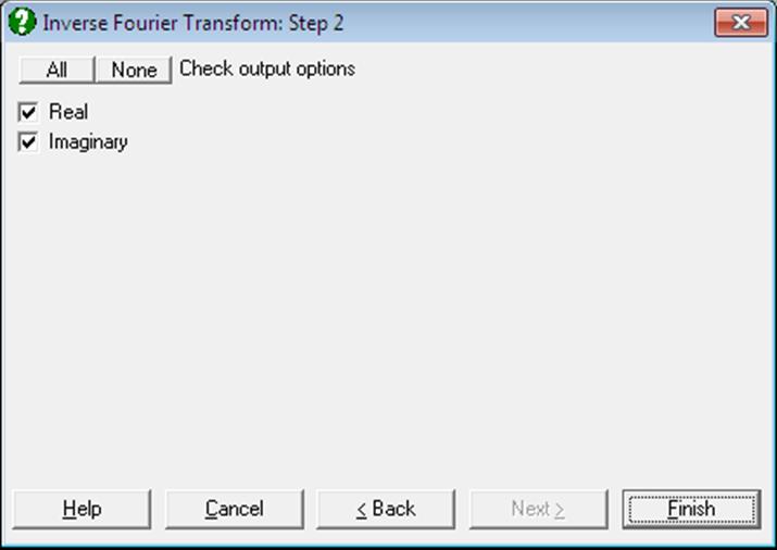 Inverse Fourier Transform