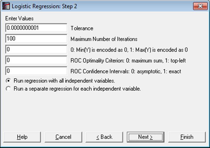 Free Logistic Regression Software