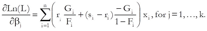 Logit / Probit / Gompit-Regression