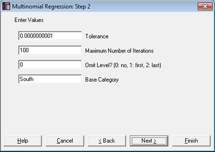 Multinomial Regression