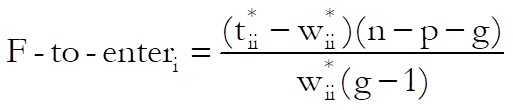 Multiple Discriminant Analysis