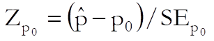 Nonparametric Tests-Binomial Proportion