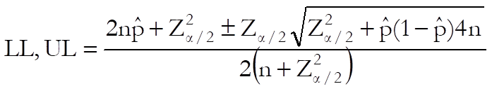 Nonparametric Tests-Binomial Proportion