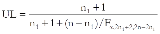 Nonparametric Tests-Binomial Proportion