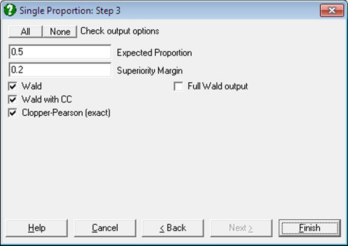 Nonparametric Tests-Binomial Proportion