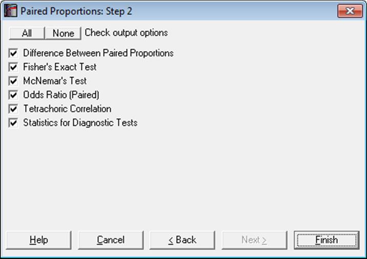 Nonparametric Tests-Paired Proportions