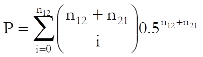 Nonparametric Tests-Paired Proportions