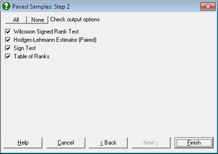 Nonparametric Tests-Paired Samples