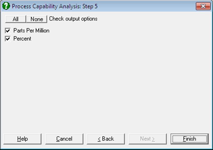 Quality Control-Process Capability Analysis