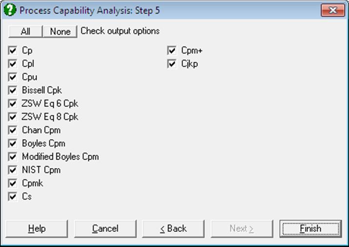 Quality Control-Process Capability Analysis