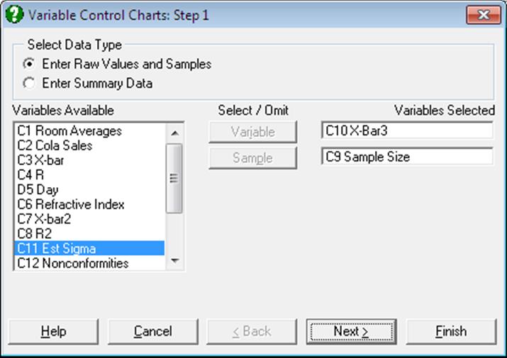 Quality Control-Variable Control Charts