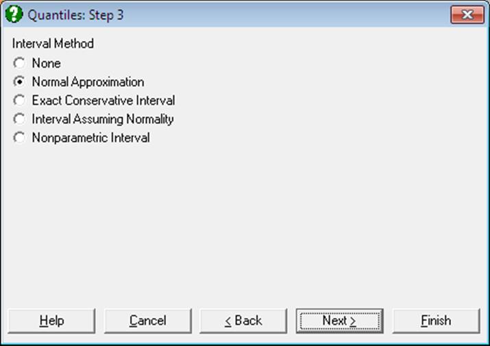 Quantiles (Percentiles)