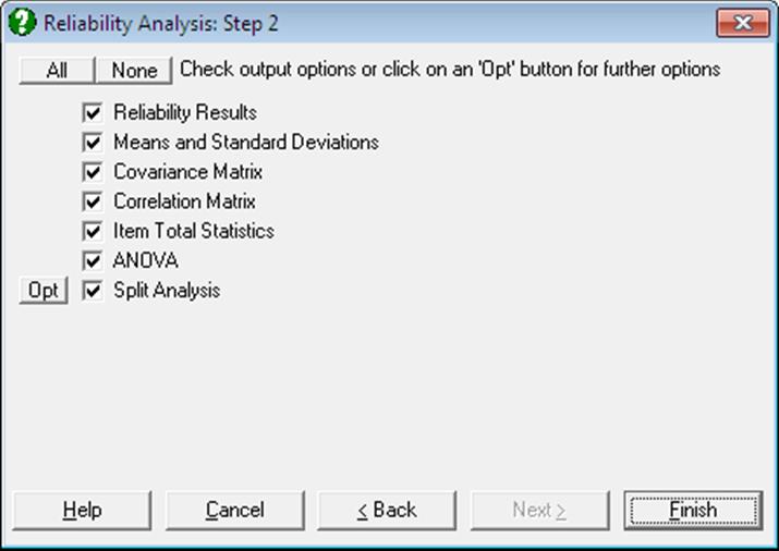 Reliability Analysis