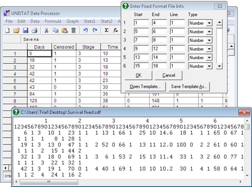 Spreadsheet-File Menu