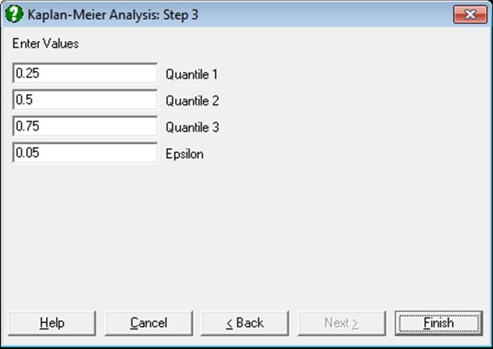 Survival-Kaplan-Meier Analysis