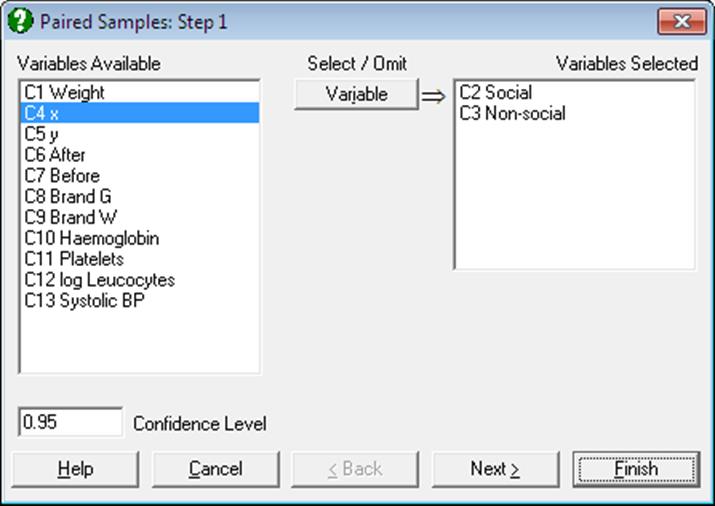 Tests with Paired Data