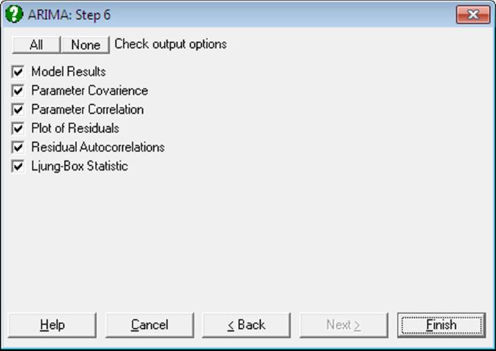 Time Series Analysis-Box-Jenkins ARIMA