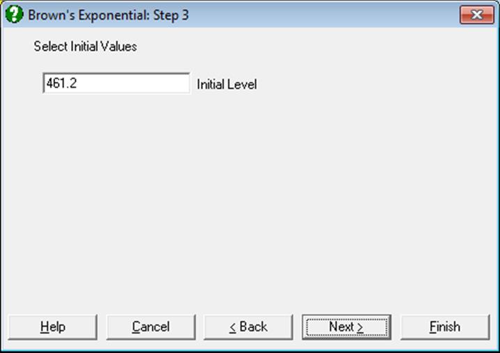 Time Series Analysis-Browns Exponential