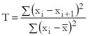 Time Series Analysis-Neumann Trend Test