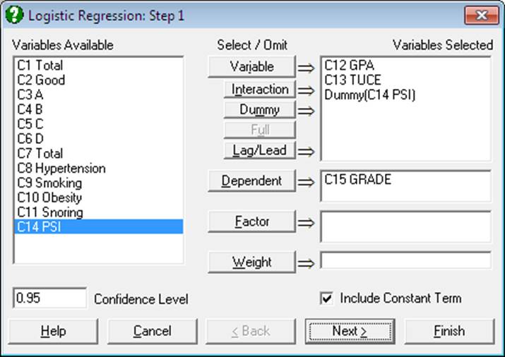 Variable Selection-Creating Interaction, Dummy and Lag/Lead Variables