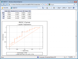 UNISTAT Output to Web