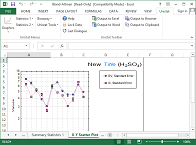 X-Y Plots in Excel