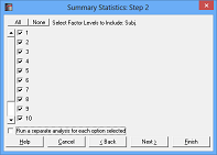 Summary Statistics with Categorical Variable